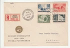Finland 'Registered First Day Cover' Scott # 215 - 18 "6.IX.38"