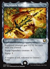Blackblade Reforged -Foil Light Play MTG Signature Spellbook: Gideon
