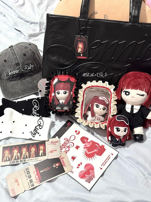 KPOP BLACKPINK M×Jennie 10cm Plush Doll Cotton Doll IDOL