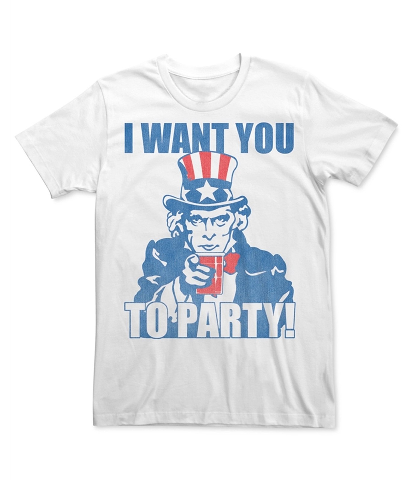 Мужская футболка с рисунком Sam Parties от Fifth Sun белая M 3090₽