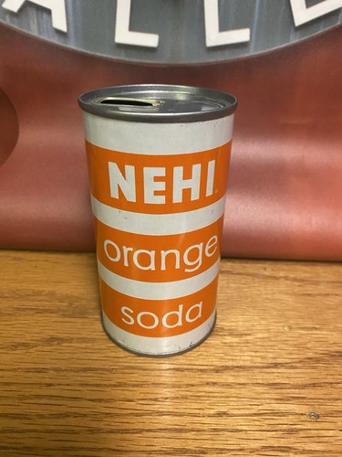 Nehi Juice Top Soda Can Orange Soda Old Vintage Des Moines Ia