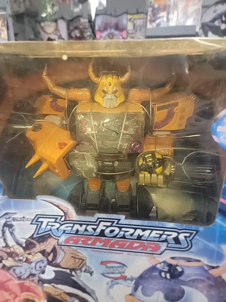 TRANSFORMERS ARMADA UNICRON HASBRO 2003 NIB VINTAGE W/ DEAD END FIGURE NEW - Image 2 of 4