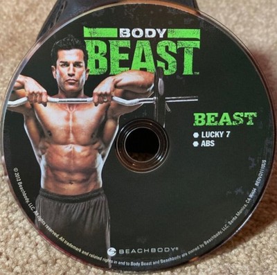 Body Beast Lucky 7 Seven Bonus DVD Workout Strength Training Exercise Beachbody