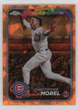 2024 Chrome Sapphire Edition Future Stars Orange 2/25 Christopher Morel 12kh
