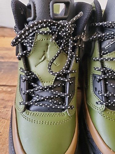 Nike Air Jordan Stivali Invernalizzati Retro Verde Spizike Ragazzo 4Y - Foto 2 di 7