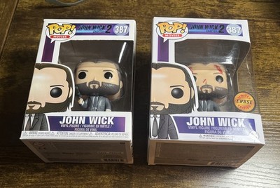 Funko Pop! Vinyl: John Wick - John Wick (Bloody) (Chase) #387 Lot Of 2 Chase