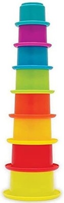 Peterkin Play & Learn bunte Stapelbecher Stapelschaufel Gießen Vorschule Spielzeug