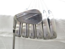 New LH TaylorMade Stealth Iron Set 5-PW,AW KBS Max MT 85g Regular Flex Steel