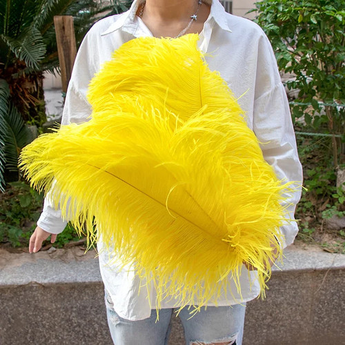 10PCS Colorful Ostrich Feathers Farm Feather New Party Decor Plumes Opulent - Picture 22 of 33