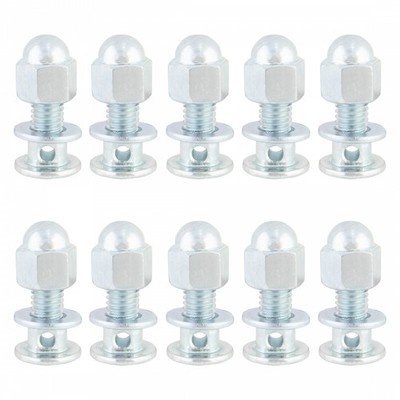 Dia-Compe M5 Cable Anchor Bolts Kit for Caliper Brake Replacement, Nuts &
