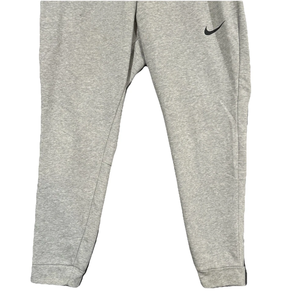 Nike Dri-Fit Men’s Tappered Stretch Casual Athletic Joggers Pants Gray Size XL - Image 4 of 4
