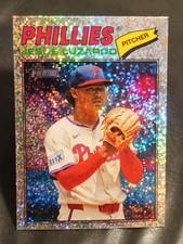 2026 Topps Heritage✨SP-Silver Sparkle Refractor✨#168 Jesus Luzardo - Phillies 