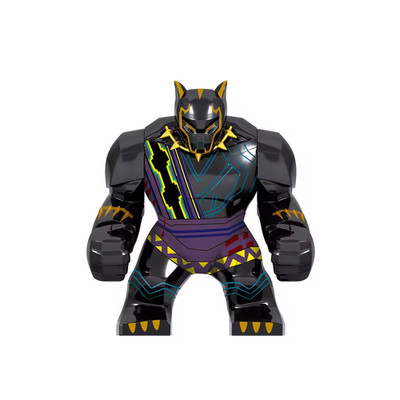 Black Panther (Big Fig) Marvel V2 Custom Minifigure