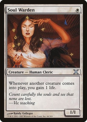 MTG - Soul Warden/Seelenwächter - 10E - EN - GD