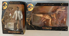 Jurassic Park The Lost World Amber Collection Velociraptor John Arnold NEW MIB