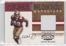 2002 Playoff Honors Alma Mater Materials 49/100 Javon Walker #AM-7 wo2