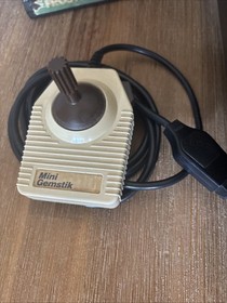 ATARI 2600 Darth Vader Black Console w Gemstick Controller & 13 Game Lot Tested