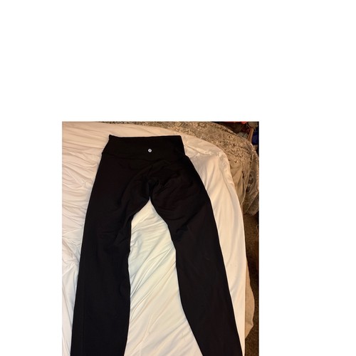 Lululemon Align High-Rise Leggings Black Nulu Yoga Pants Full Length Womens