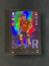 Topps EURO EM Germany 2024 Trading Card SS 3 - Pedri - Shining Star