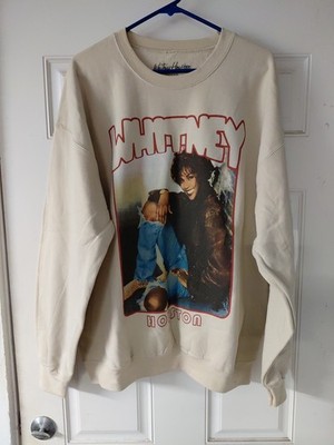 Whitney Houston Women's Crewneck Sweatshirt NEW 1X