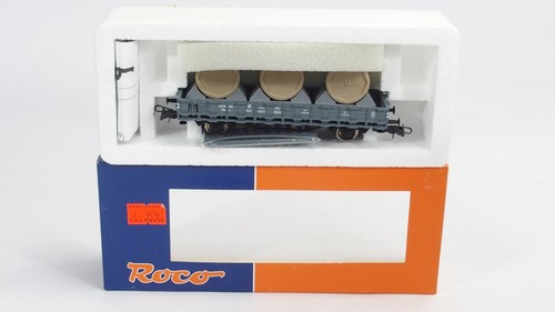 Roco Spur H0 - 56028 Rungenwagen mit Ladegut der P.K.P. Polen OVP | Zustand: Gebraucht