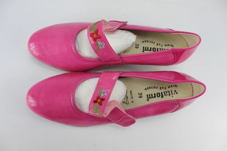 Vitaform Gr.39 Damen Komfort Ballerinas Slipper Loafers Pink  TOP P 120 - Bild 4 von 4