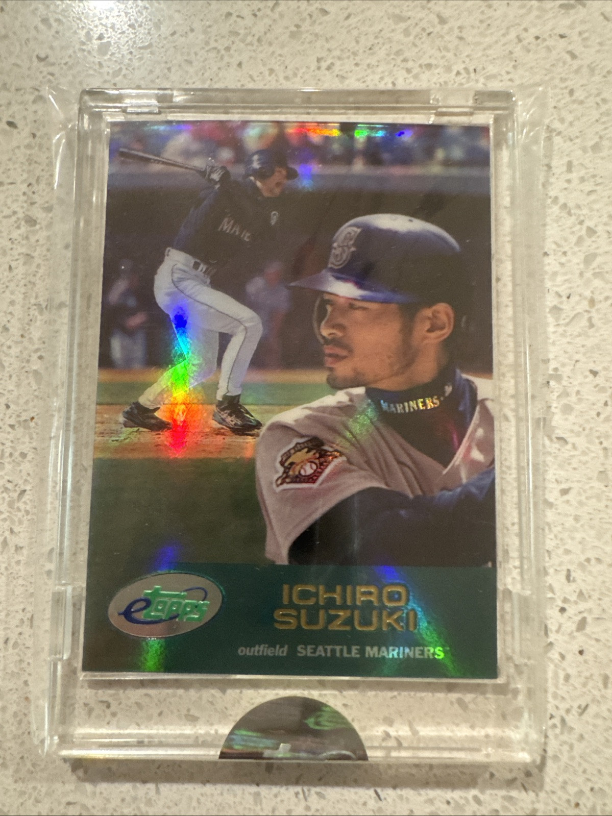 2001 eTopps - #100 Ichiro Suzuki (RC)