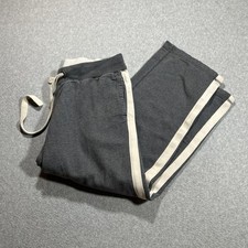Y2K Old Navy Casual Wide Leg Sweatpants w/ Drawstring - Mens Size Large L - Gray