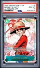 2025 One Piece Monkey.D.Luffy Alternate Art OP13-118 Carrying On His Will PSA 10