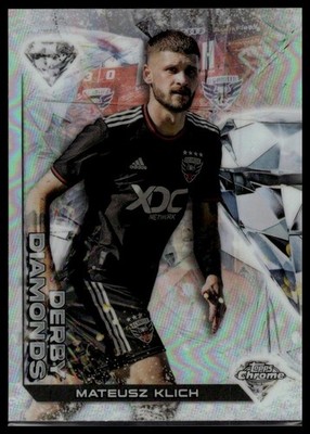 2023 Topps Chrome Derby Diamonds Mateusz Klich BUY 3 GET 1 FREE