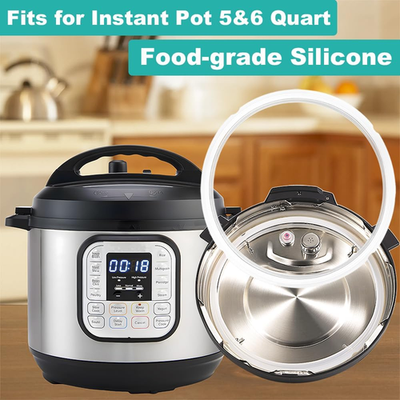 Instant Pot Confezione da 2 anelli di tenuta 8 Qt, anello di tenuta