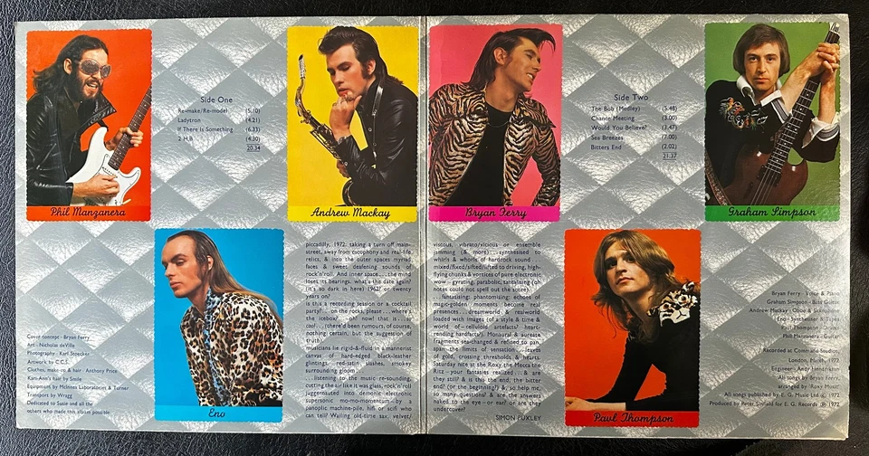 Roxy Music - Roxy Music, 1977 pressing, gatefold version without Virginia Plain - Image 3 of 4