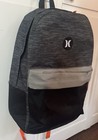 NEW-HURLEY 17” Large Gray Backpack, School bag, Gym, Hiking, Travel, Computer — photo 4