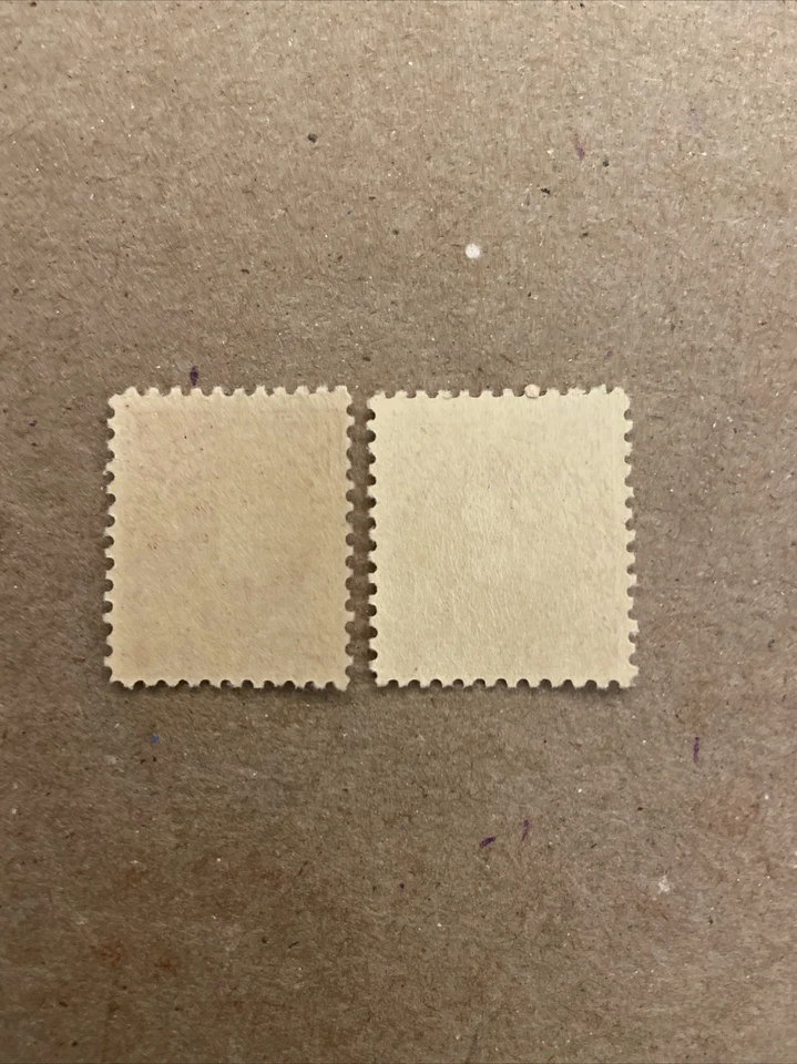 US Stamp Scott #J61-J62......1917-Mint Not Hinged 1 & 2 cent Postage Due - Image 2 of 2