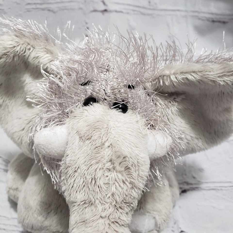 Webkinz Elephant Plush Stuffed Animal Fuzzy No Code Tag Ganz 10 Inch HM007 - Image 2 of 4