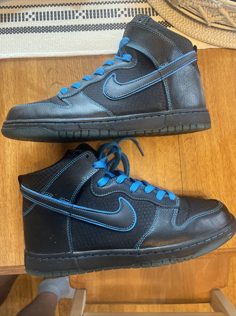 NIKE DUNK HIGH ブルーブラック Nike Dunk High 6.0 Premium 'Black Cobalt Blue' Sz Mens 8.5