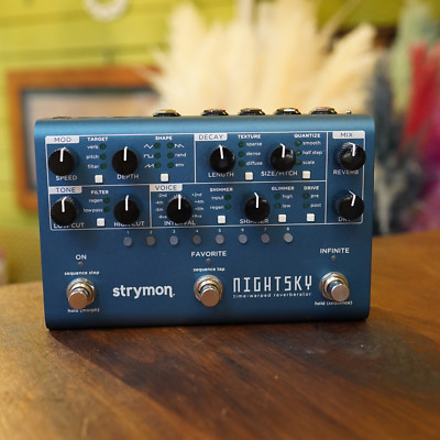 Strymon NIGHTSKY time-warped reberberator Guitar Effects Pedal