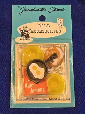 Vintage Grandmother Stover's  Miniature Breakfast Set New Old Stock