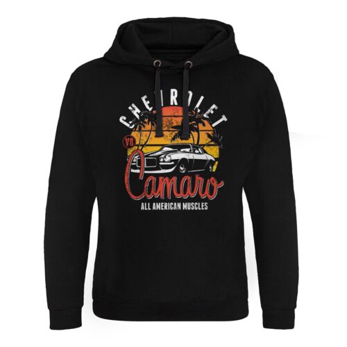 Officially Licensed Chevrolet Camaro Sunset Epic Hoodie S-XXL Sizes - Picture 1 of 1