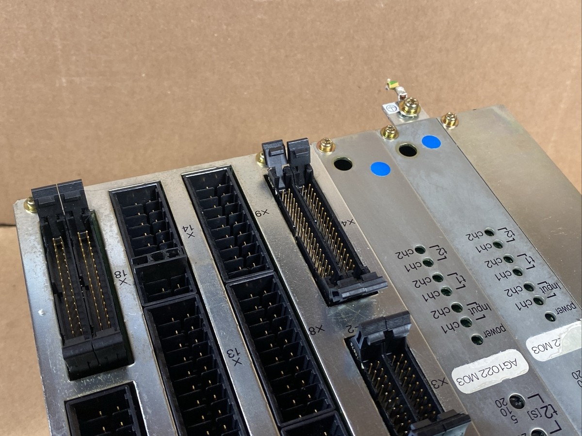 OKUMA A911-3072 POS2A Machine Interface w/ (2) AG1022M03 1911-3232