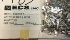 Box of 1000   ECS-200-S-4 CRYSTAL 20.0000MHZ SERIES T/H