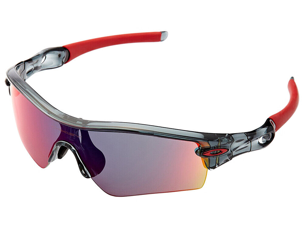 Oakley Radar Path Sunglasses 09-755J Crystal Black/+Red Oakley Radar Path Sunglasses 09-755J Crystal Black/+Red