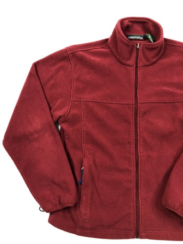 LL Bean Mens Fleece Full Zip LongSleeve 