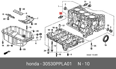 Original OE Sensorbaugruppe Klopfsteuerung 30530PPLA01 für Honda 30530-PPLA01