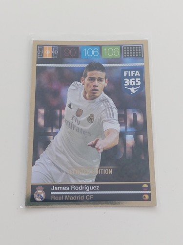 Carte FIFA 365 Panini 2017 – James Rodríguez LE77, édition Limitée, Allemande