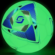 Soccer Balls Glow in The Dark Soccer Ball Size 5, Soccer Gift Night Ball for ...