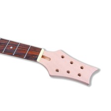 Mahogany Guitar Neck 22 Fret 25.5 Inch Rosewood Fretboard Dot Inlay Bolt On