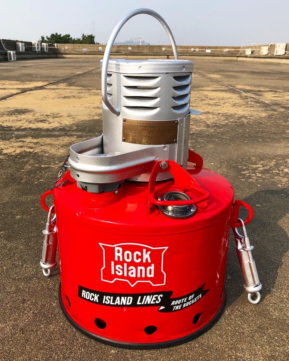 ANTIQUE boxcar heater PRECO GB6 1957 fully restored railroad