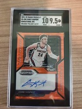 2021-22 Panini Prizm DP SS-CKI Corey Kispert Sensational Sign. Orange Pul 14/19