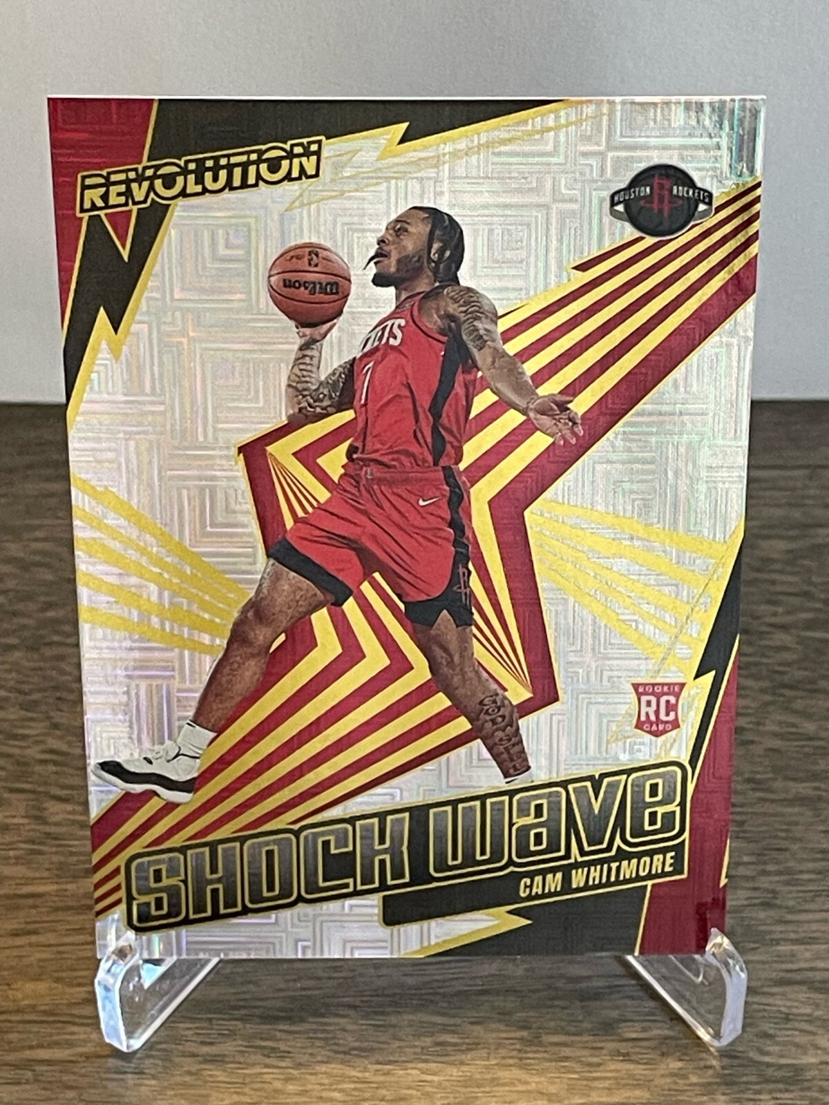 2023-24 Panini Revolution Cam Whitmore RC Shock Wave Levels #17 Houston Rockets